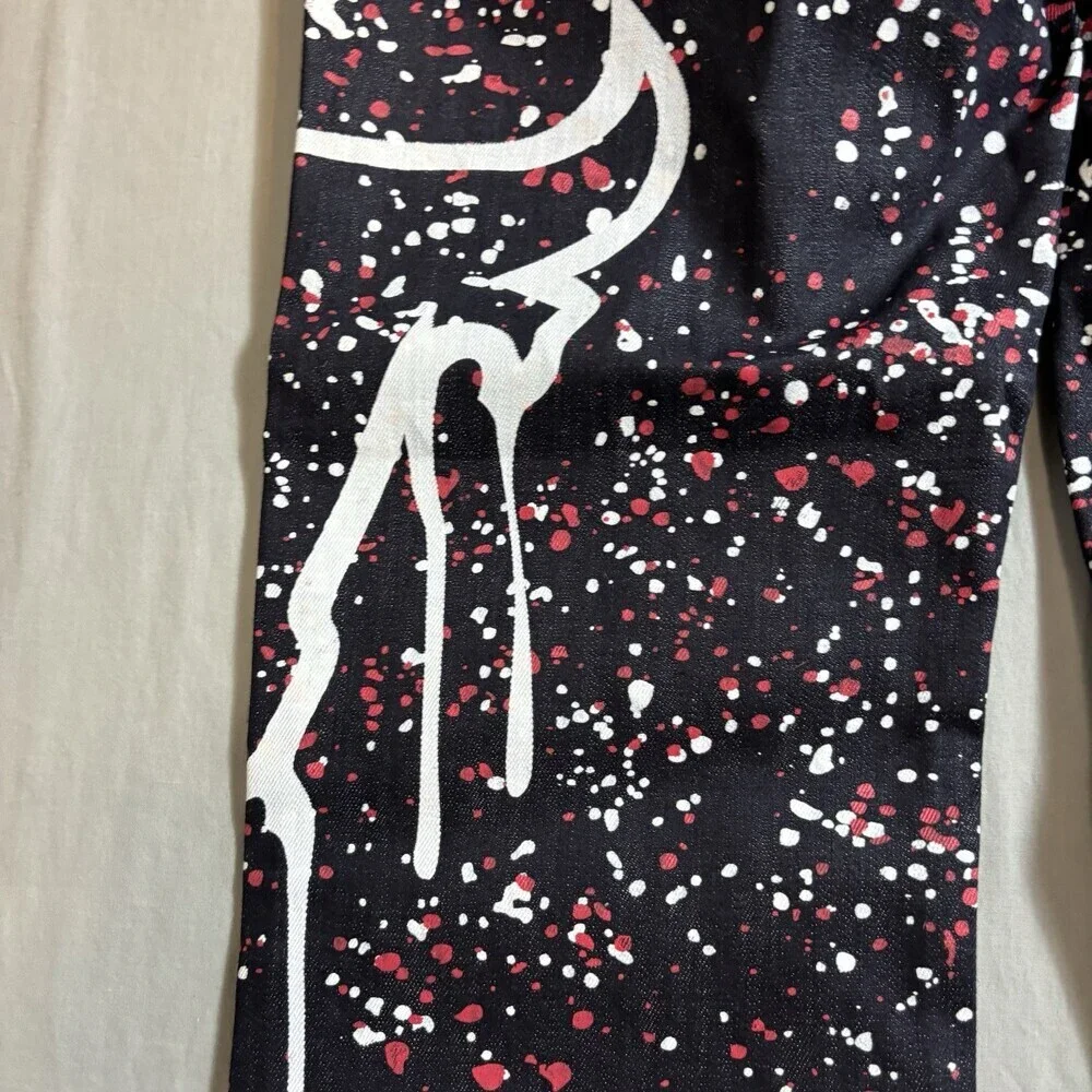 King Maker  Jeans  23  Jordan - Black Red White Men’s 36 Chicago Bulls